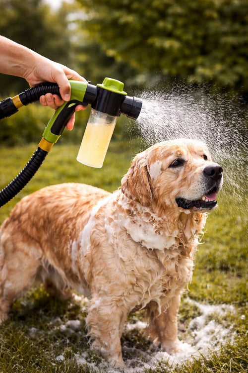 PawShower™ – The Ultimate Pet Bathing Brush
